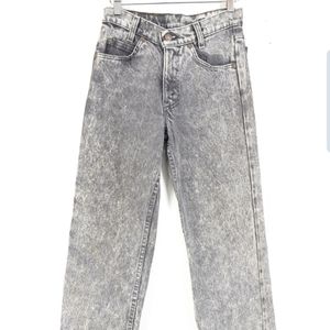 Vintage Levi's student fit acid wash jeans